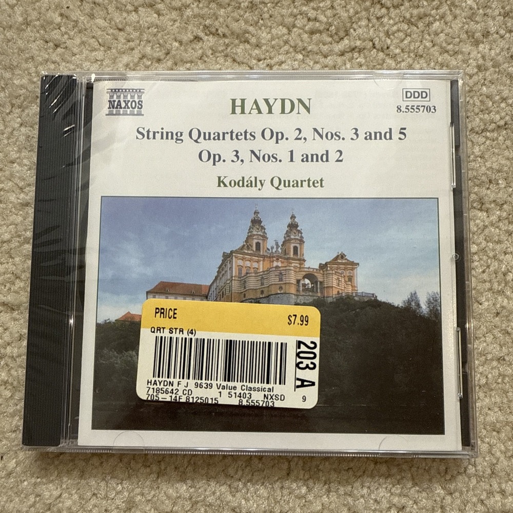 String Quartets Op.2 Nos.3&5, Op.3‎ Nos.1&2 (Kodaly Quartet) CD (2003)